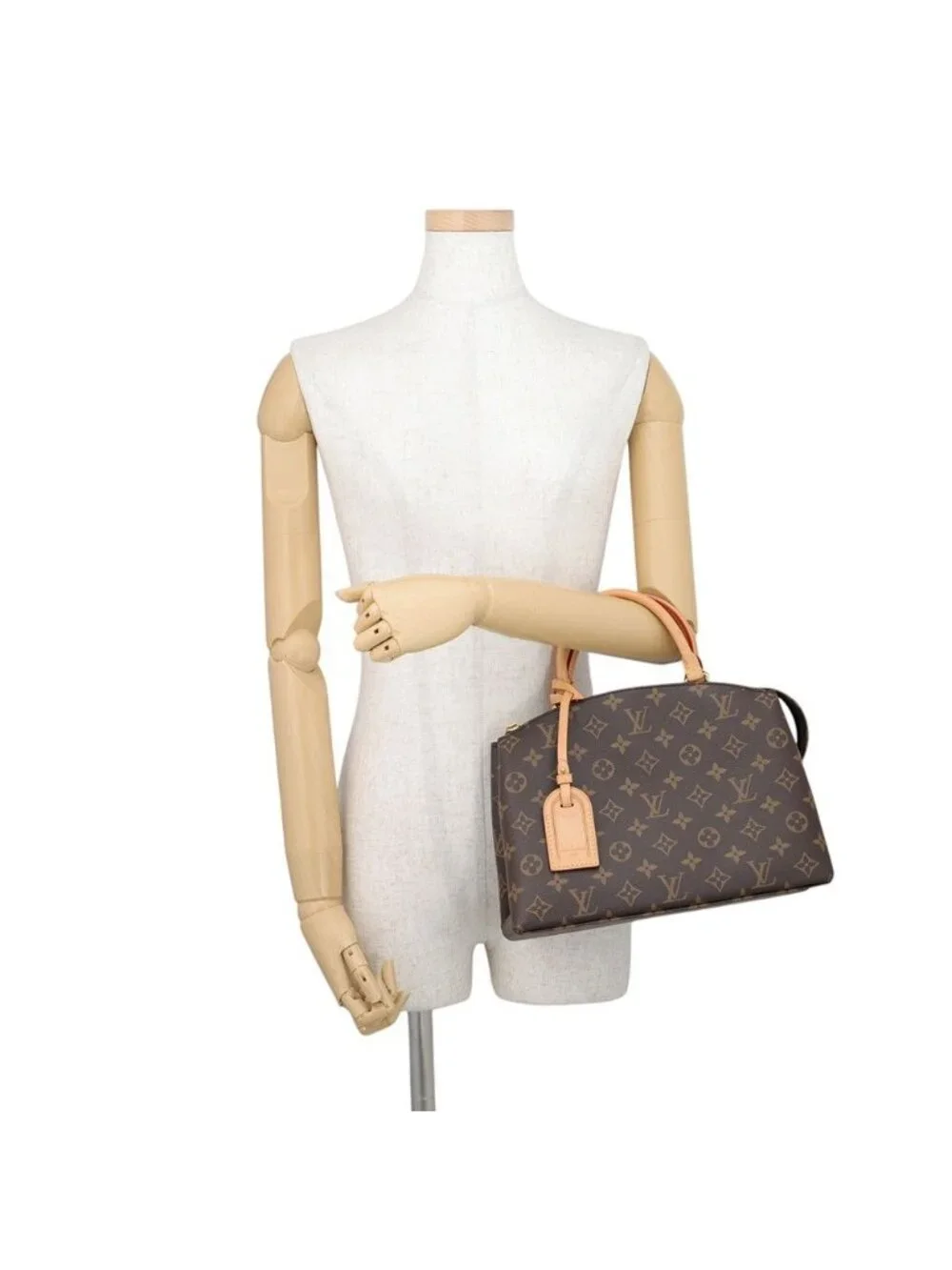 Louis Vuitton Monogram Petit Palais PM 2-Way Handbag